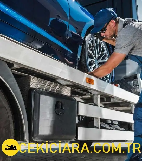 Otoban çekici ve oto kurtarma hizmeti